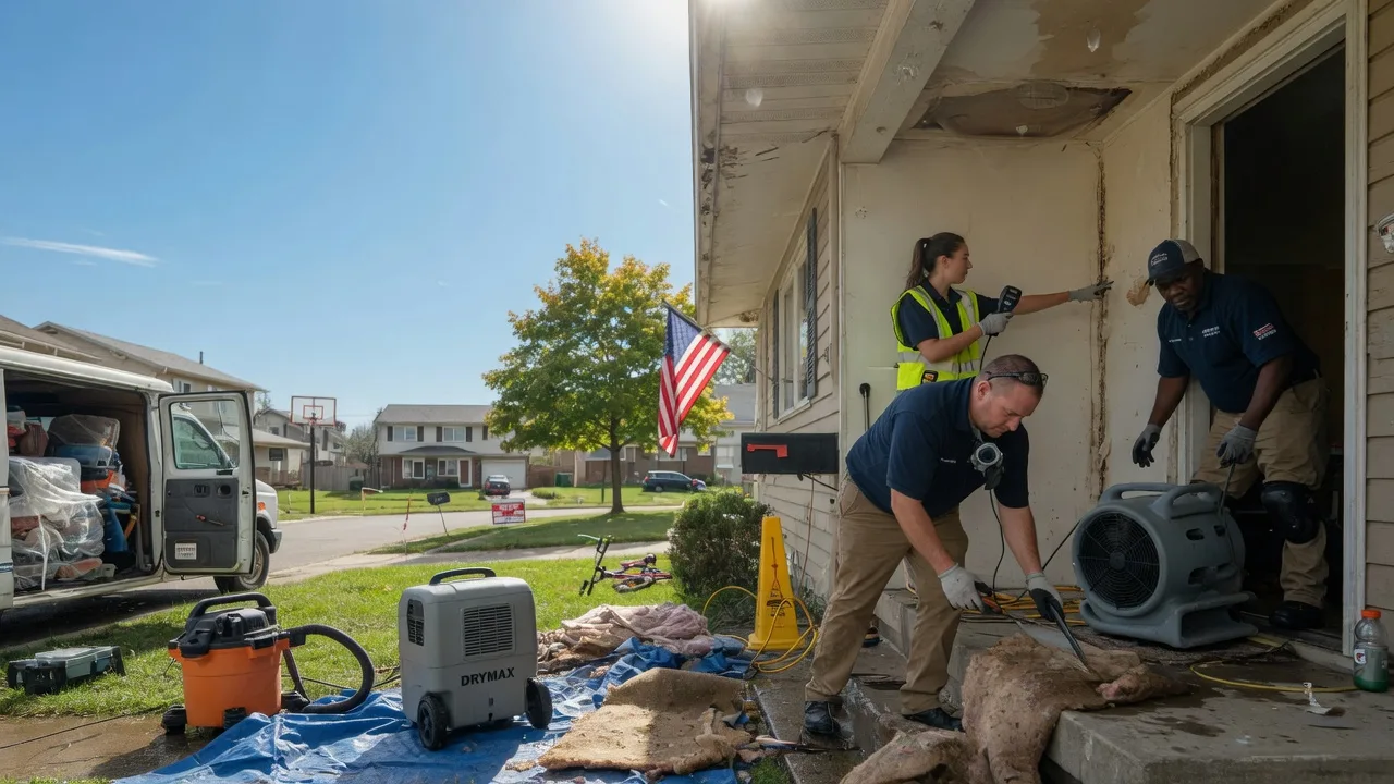 Water Damage Restoration in Krum, TX near me